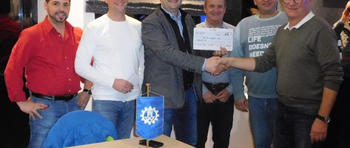 Gewerbeverein Schaumberg spendet an THW