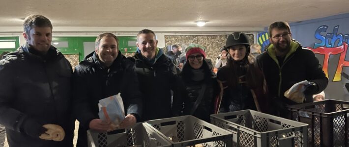 Gewerbeverein Schaumberg spendet 2000 Brezeln für die Kinder der Gemeinde Tholey
